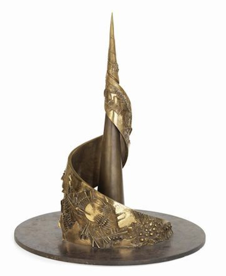 Spirale aperta by Arnaldo Pomodoro