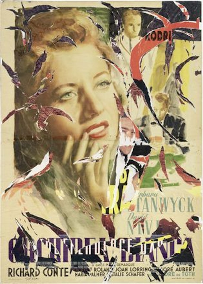 Orchidea bianca by Mimmo Rotella