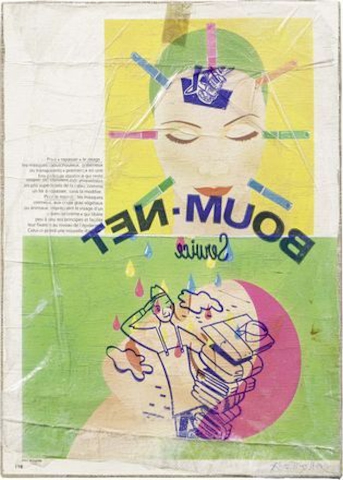 Boum-Net by Mimmo Rotella