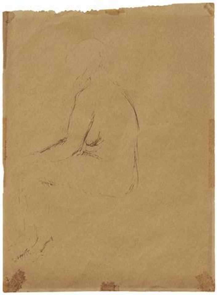 Nudo femminile by Lucio Fontana