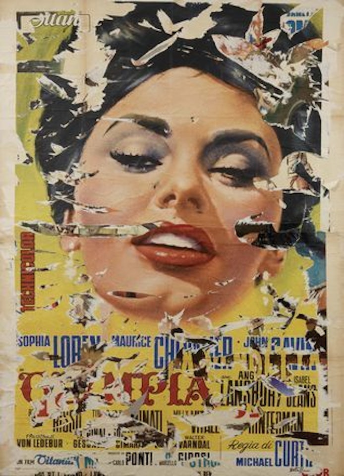 Olimpia by Mimmo Rotella