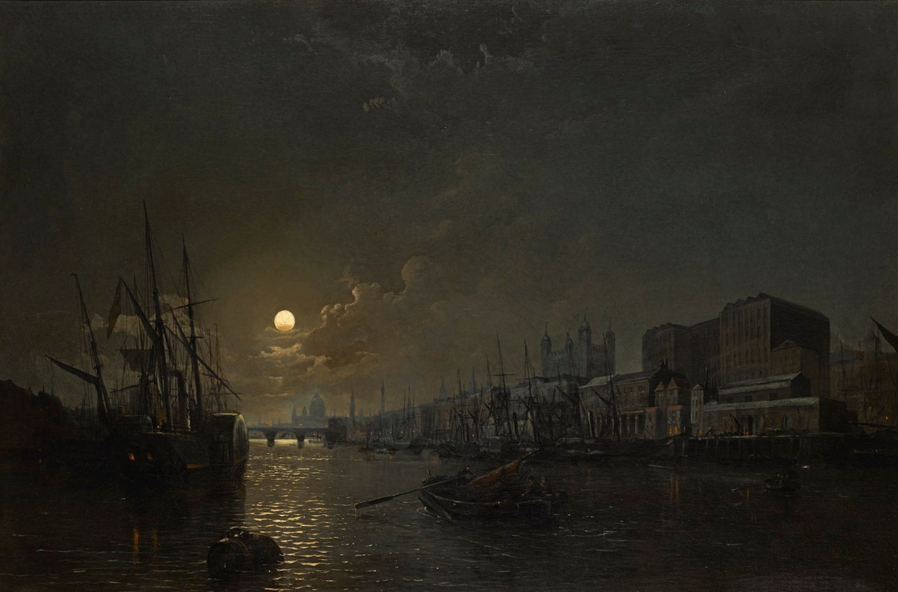 PORT OF LONDON by Henry Pether