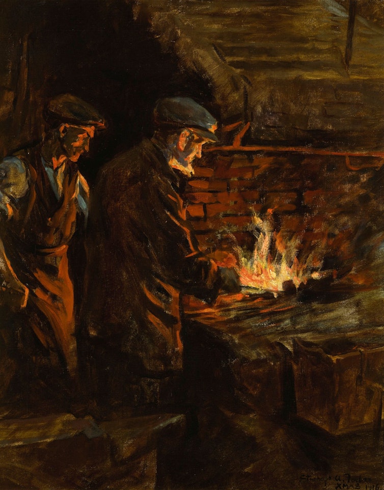 THE FORGE by Stanhope Alexander Forbes