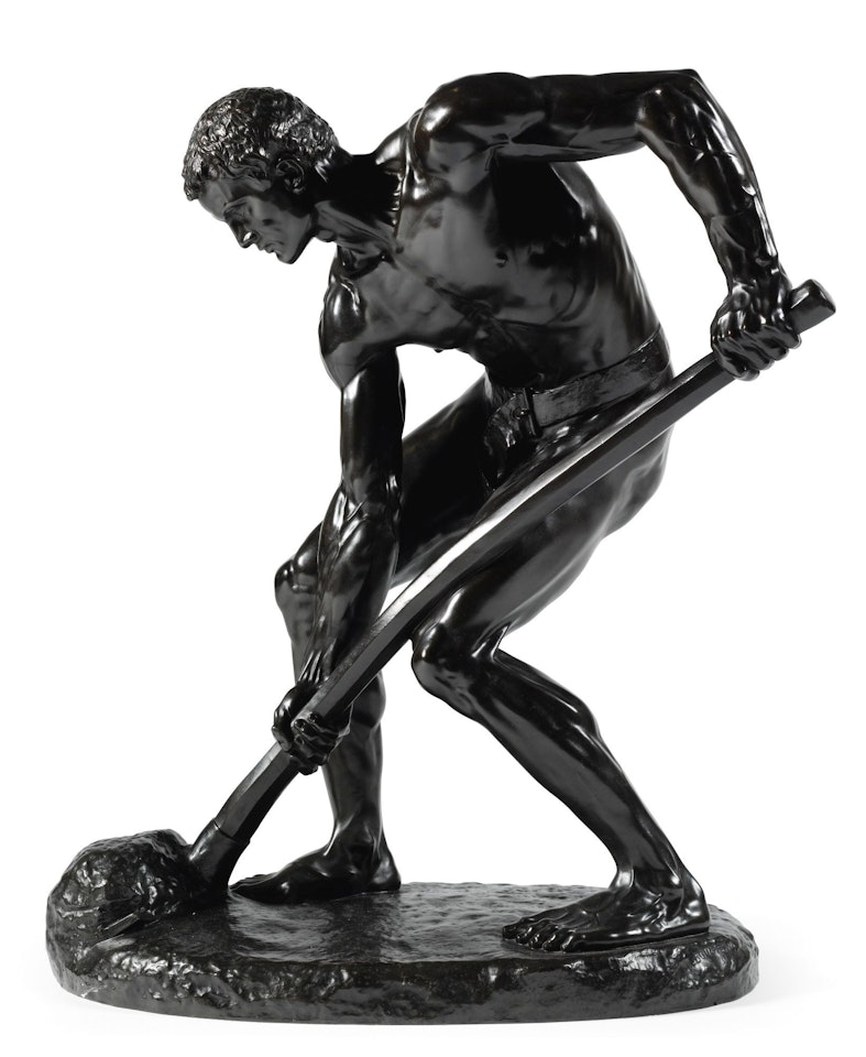 LE TERRASSIER (THE PAVER) by Alfred Boucher