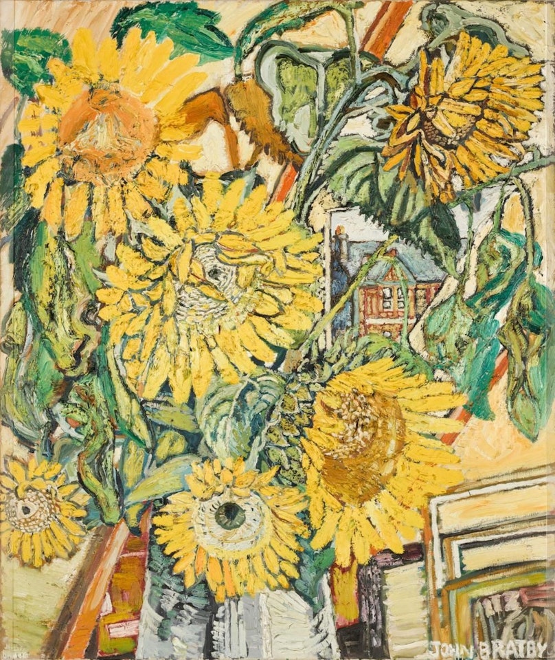Sunflowers by John Bratby