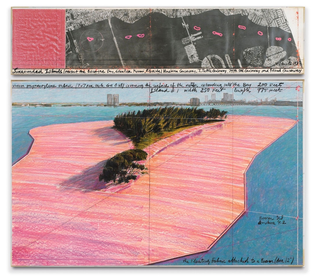 SURROUNDED ISLANDS (PROJECT FOR BISCAYNE BAY, GREATER MIAMI, FLORIDA) by Christo