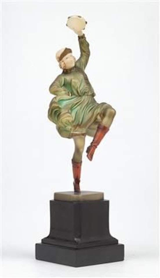 Russian female dancer by Ferdinand Preiss
