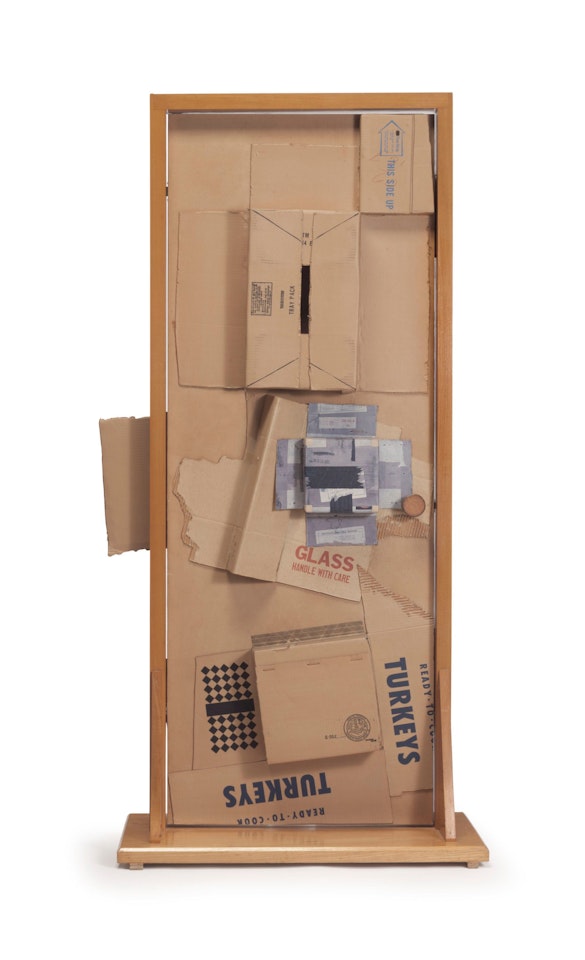 Cardbird Door, from the Cardbird Series by Robert Rauschenberg