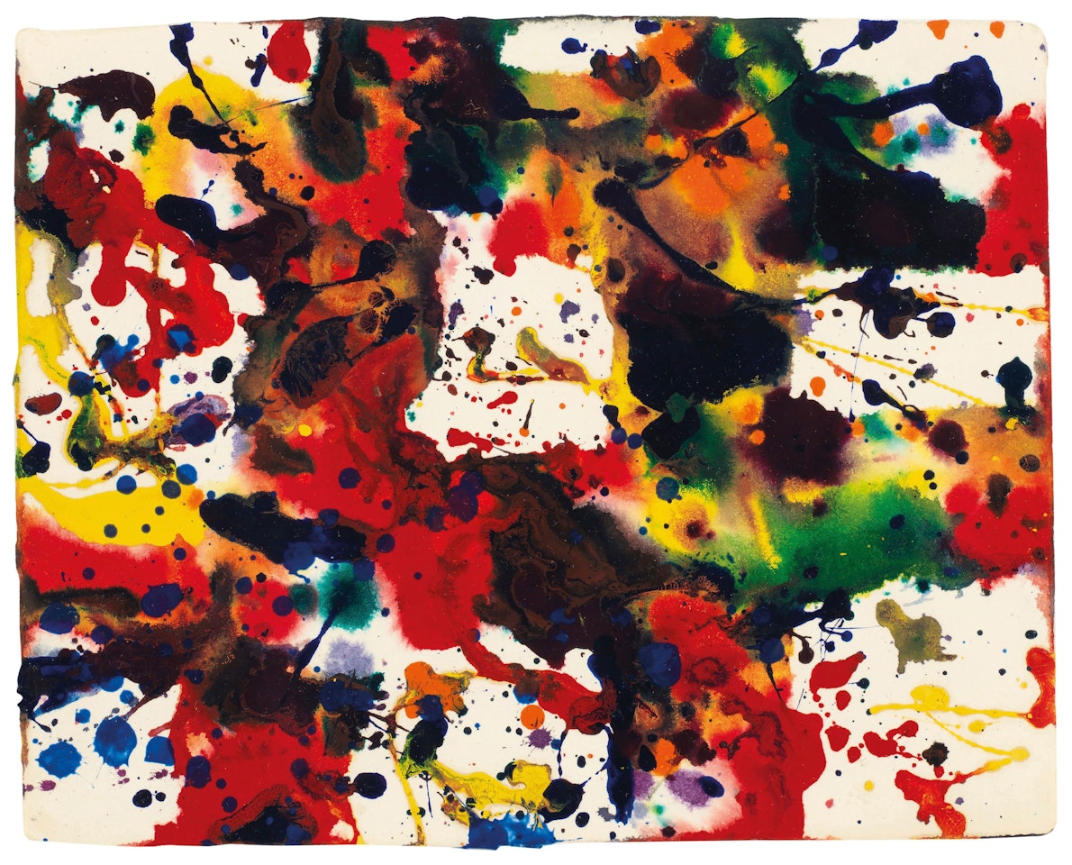Untitled by Sam Francis