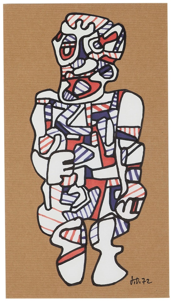 Personnage by Jean Dubuffet