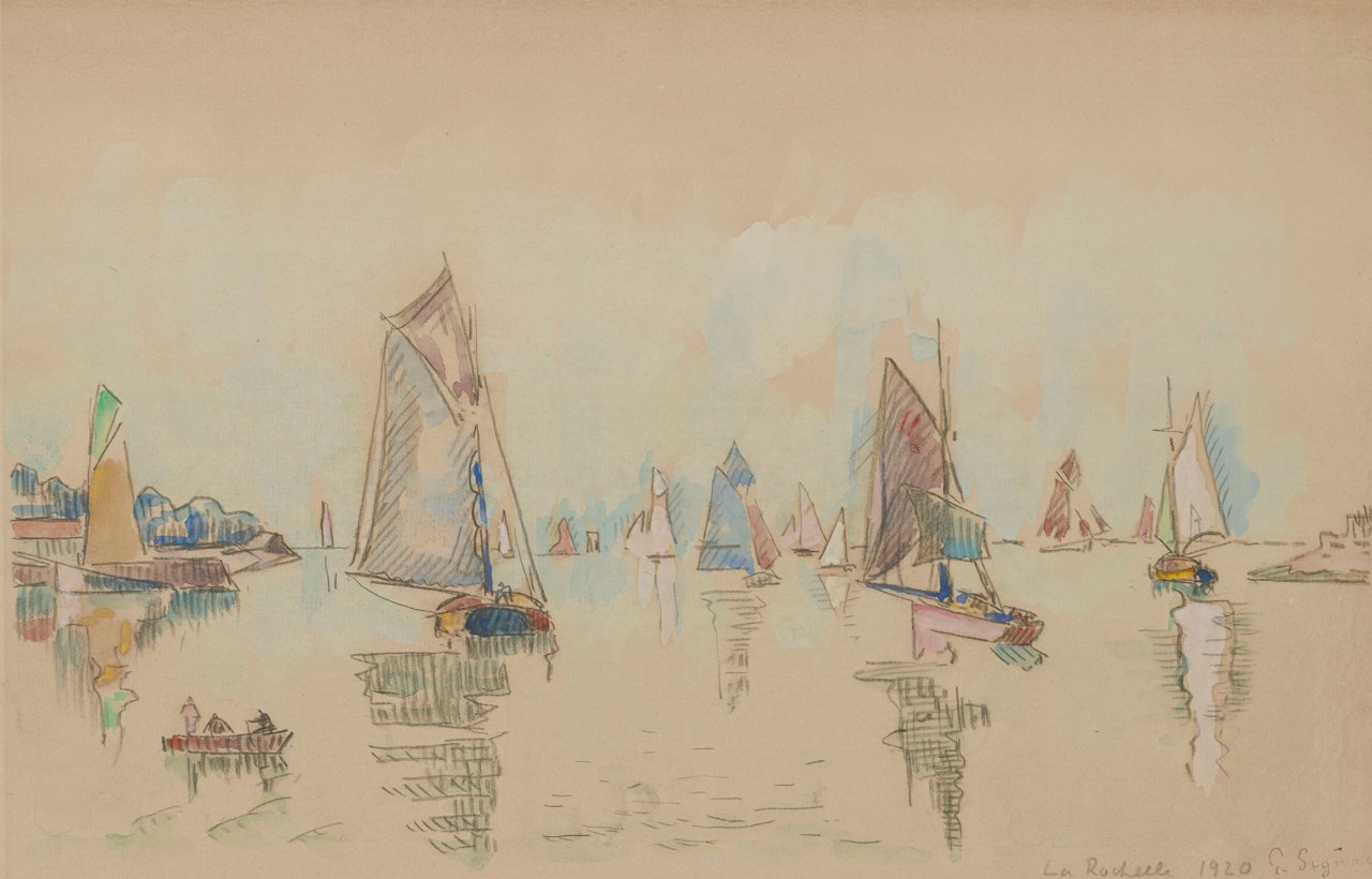 La Rochelle by Paul Signac