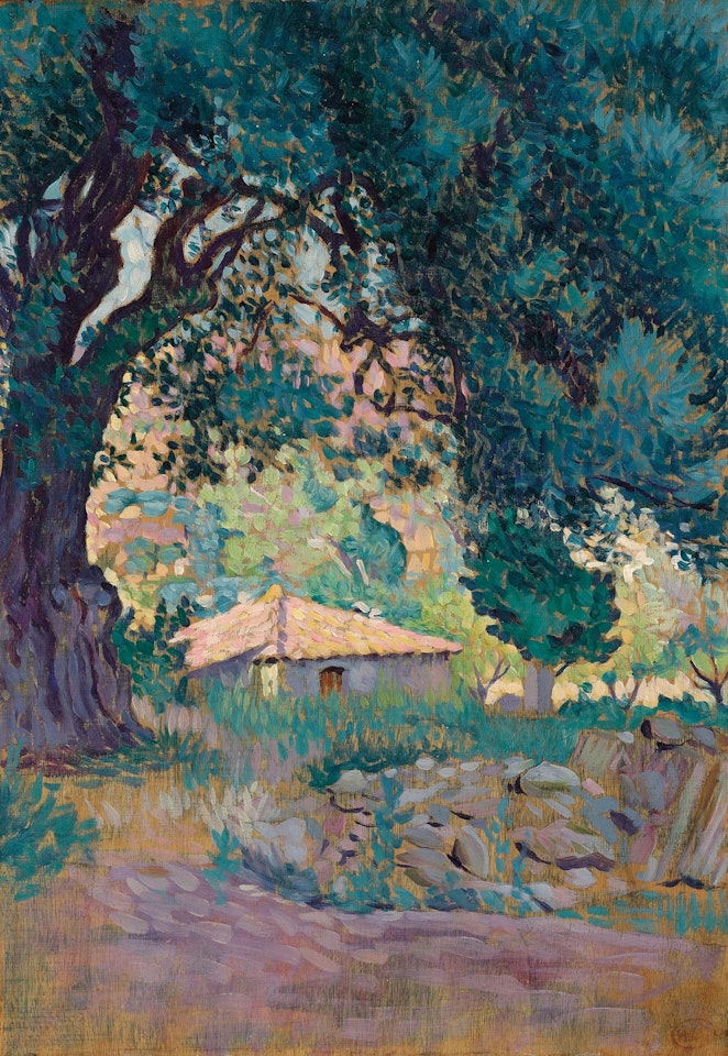 Étude pour Les chèvres by Henri Edmond Cross