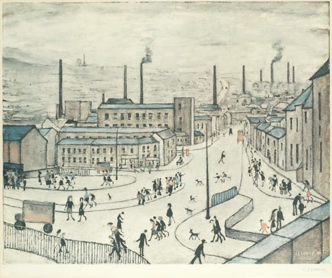 Huddersfield by Laurence Stephen Lowry