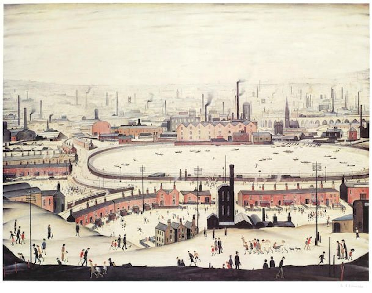 The Pond by Laurence Stephen Lowry