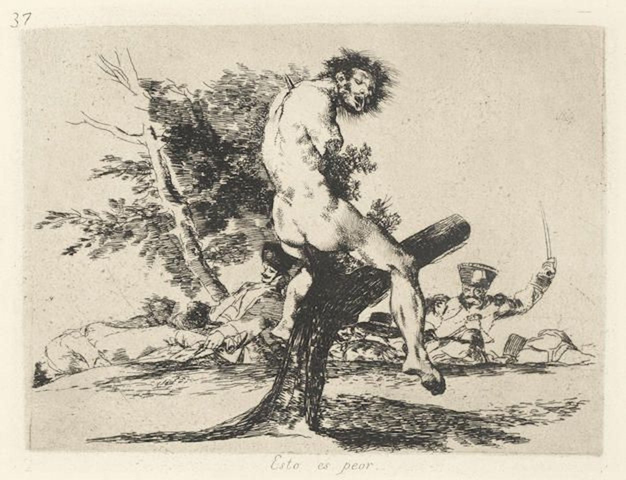 Los Desastres de la Guerra by Francisco José de Goya