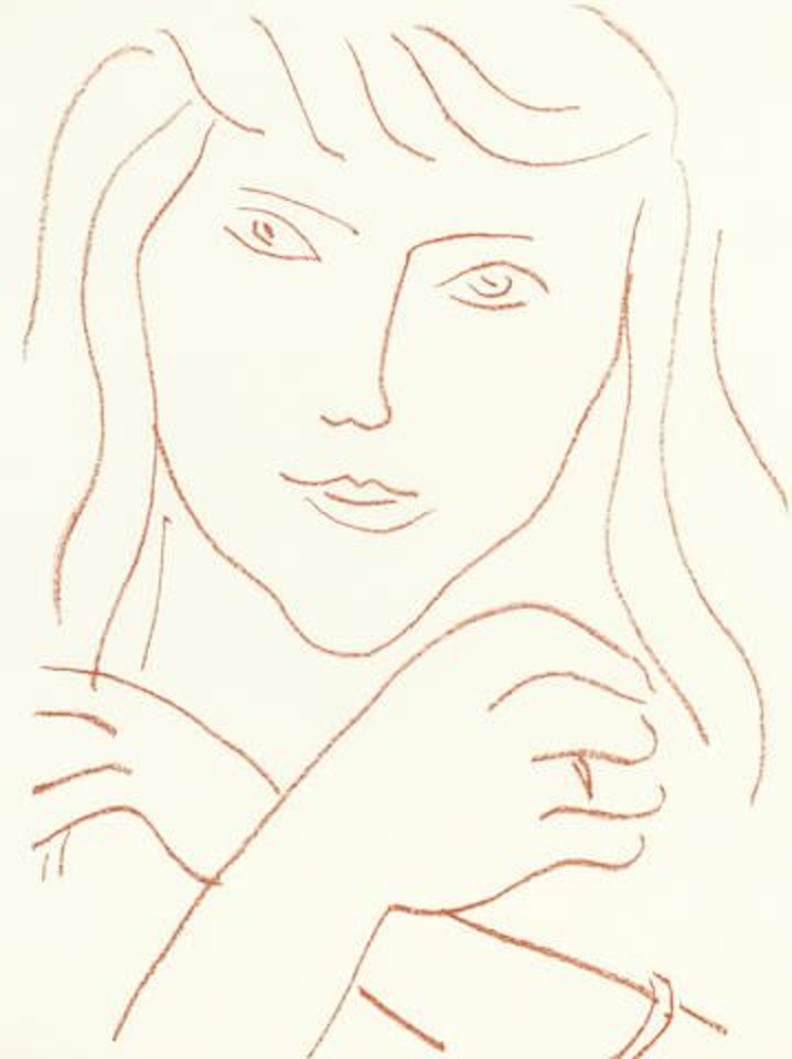 Two plates, from 'Visages - Quartorze Lithographies' by Henri Matisse