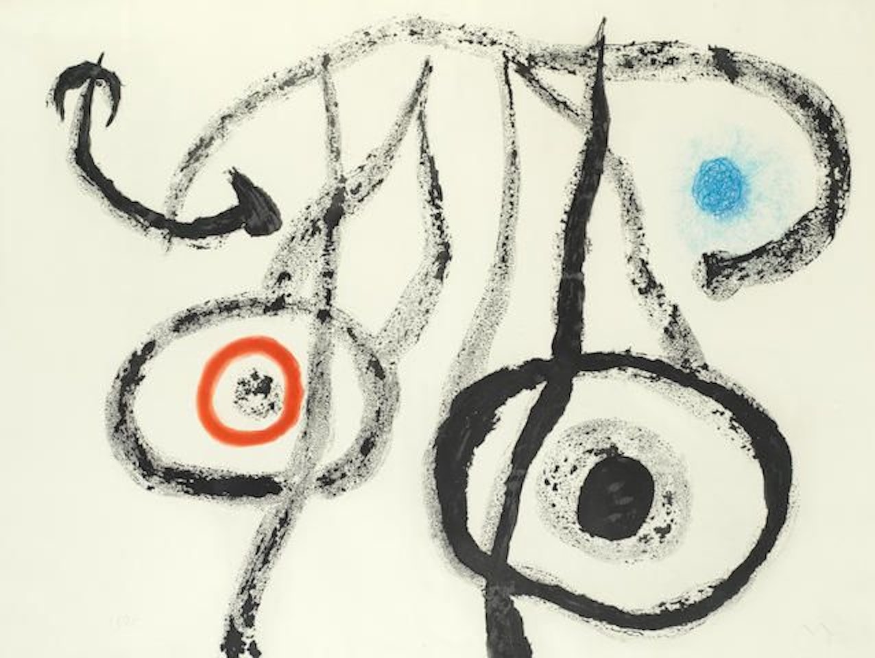 Le Porteur d'Eau IV by Joan Miró