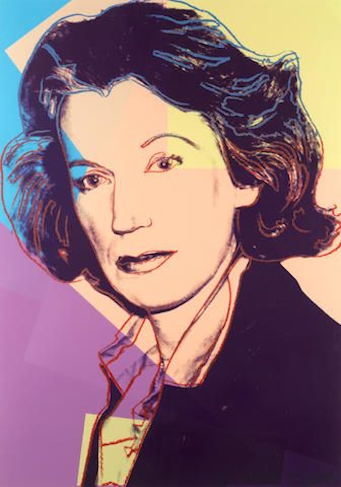 Mildred Scheel by Andy Warhol