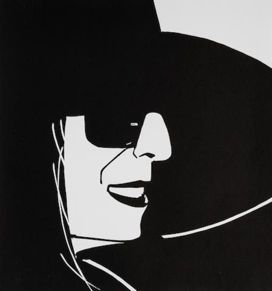 Black Hat (Ada) by Alex Katz