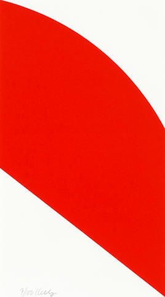 Red Curve by Ellsworth Kelly