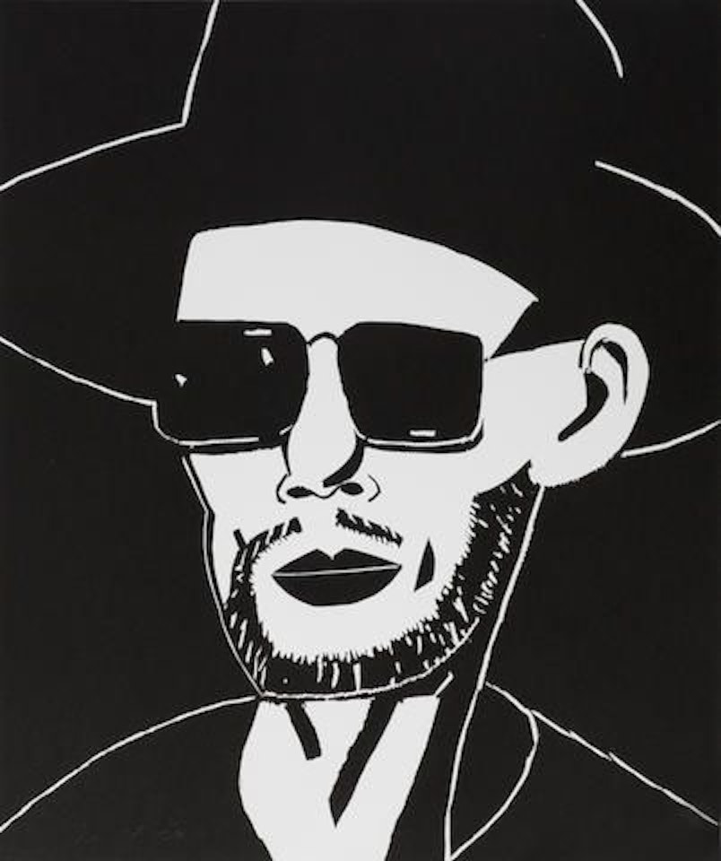 Black Hat (Tim) by Alex Katz