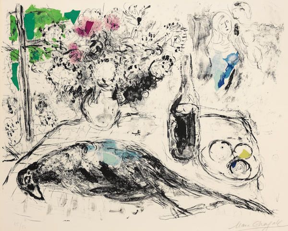 Le Faisan by Marc Chagall