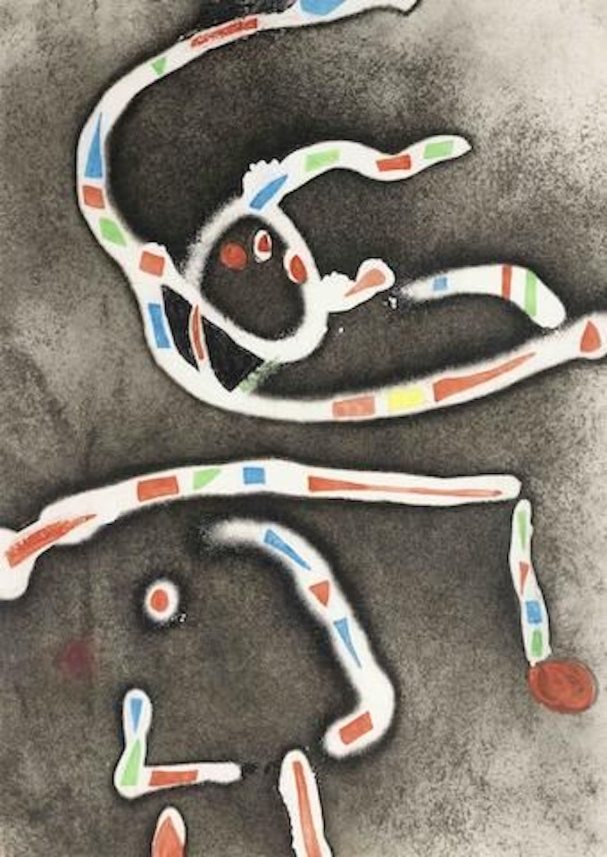 La Traca I (Fireworks I) by Joan Miró