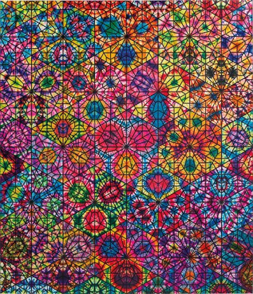 Large Cairene Window by Philip Taaffe