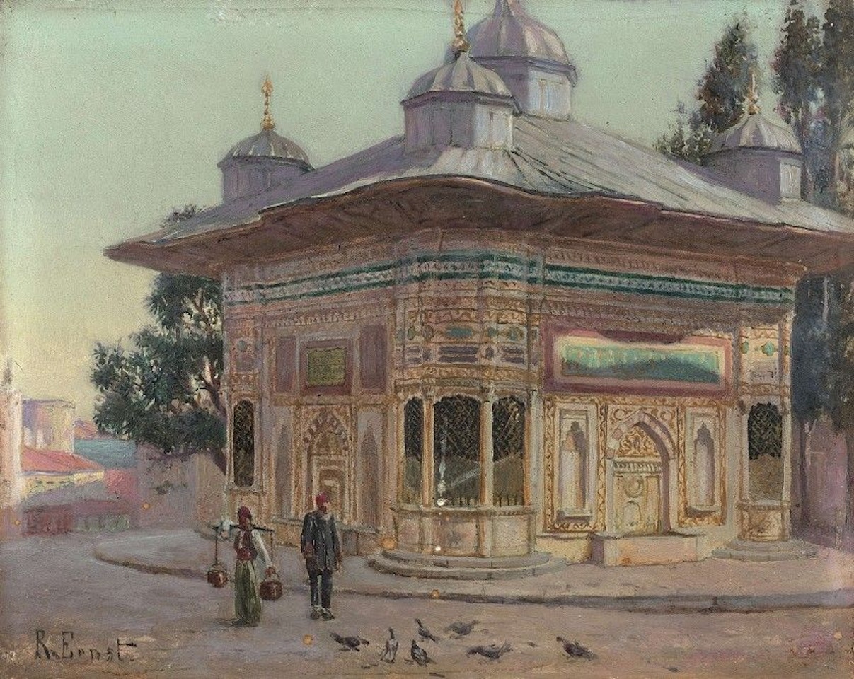 Kiosk, Turkey by Rudolf Ernst