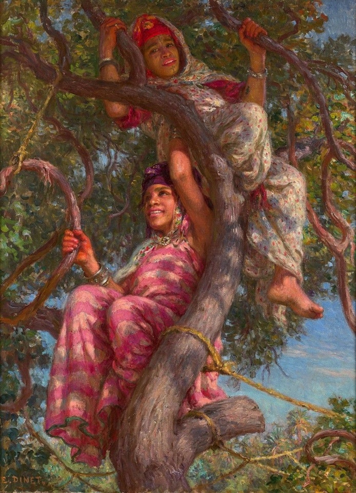 Picking by Etienne Alphonse Dinet