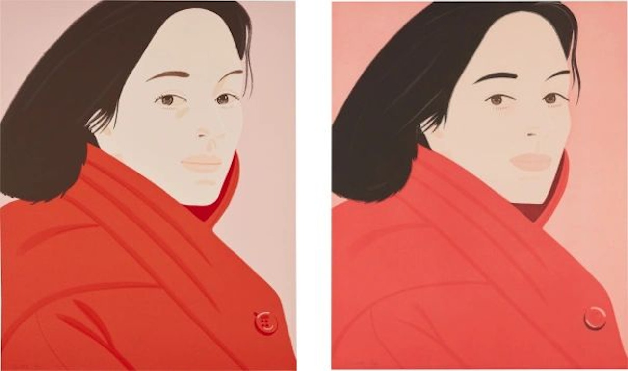 Brisk Day: two plates by Alex Katz