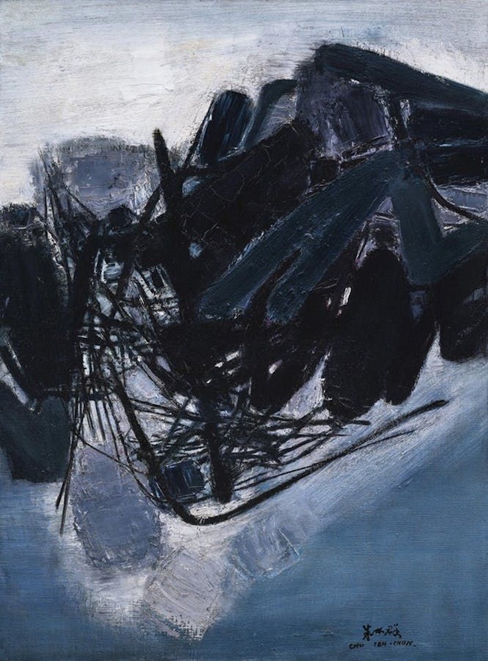 Composition No.71 by Chu Teh-Chun
