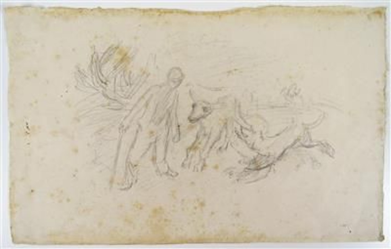 Cow-horseman by Alfred Kubin