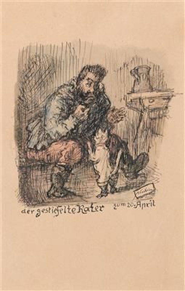 The Puss in Boots by Alfred Kubin