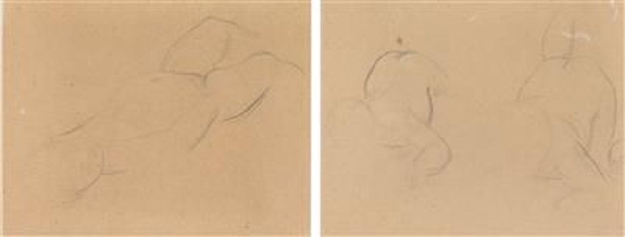 Children's studies by Gustav Klimt