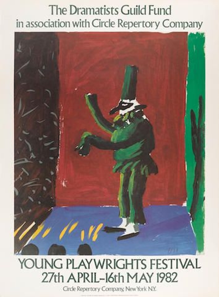 The Dramatists Guild Fund, Circle Repertory Co., New York by David Hockney