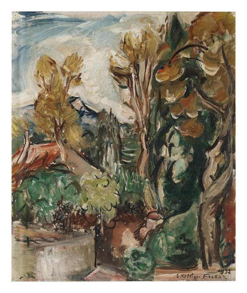 JARDIN À TOULON by Othon Friesz