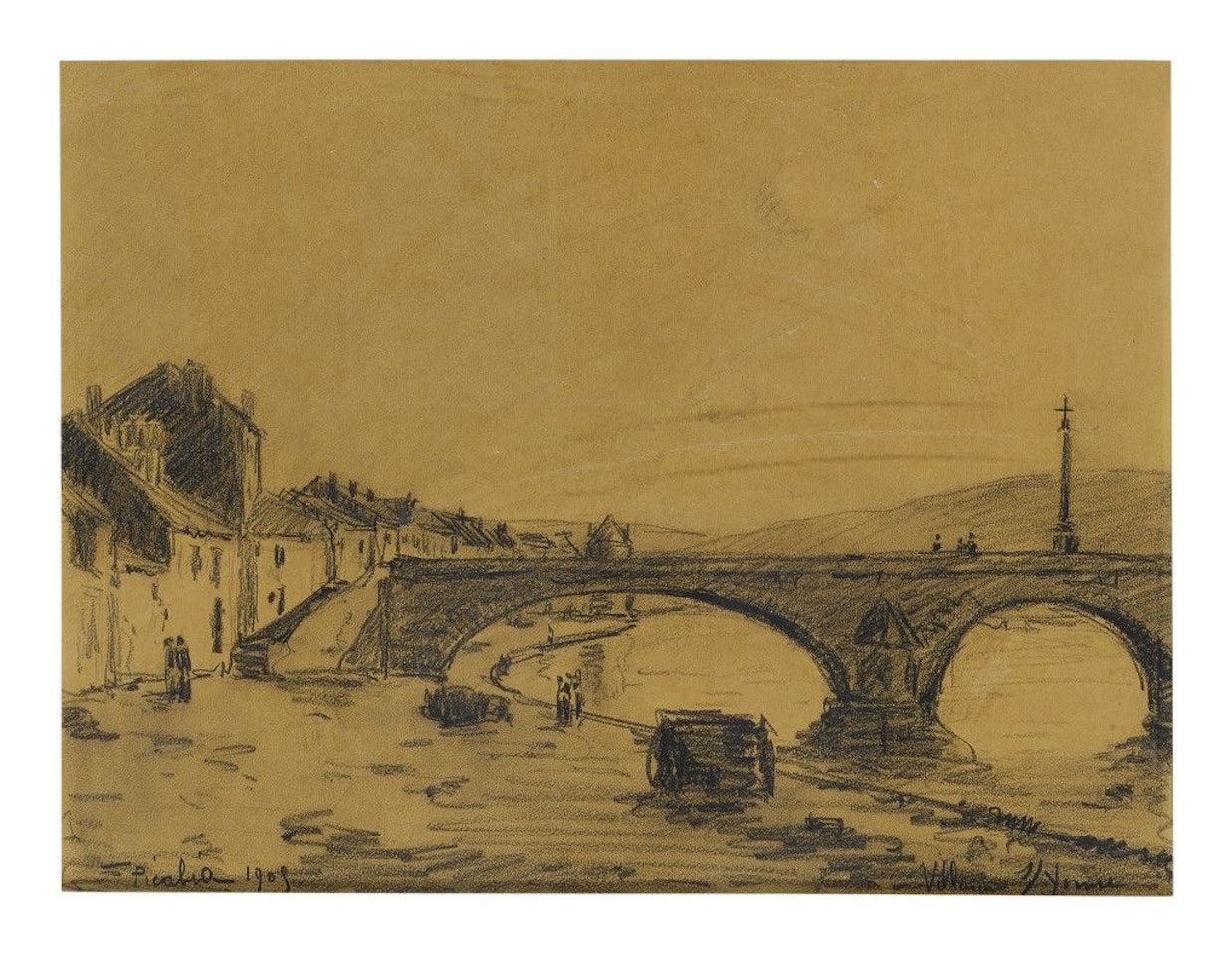 VILLENEUVE-SUR-YONNE by Francis Picabia