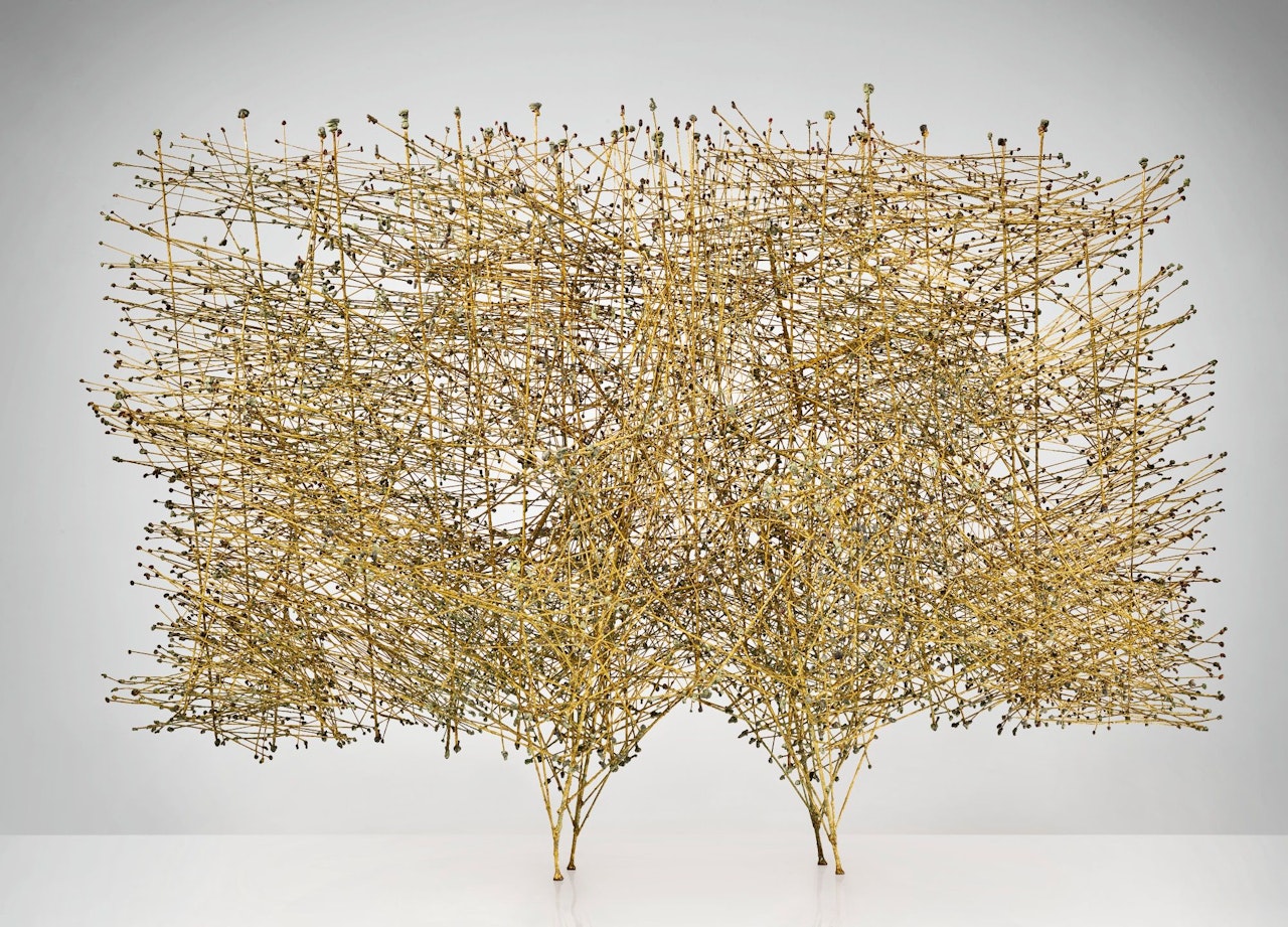 UNTITLED (MONUMENTAL WIRE CONSTRUCTION) by Harry Bertoia
