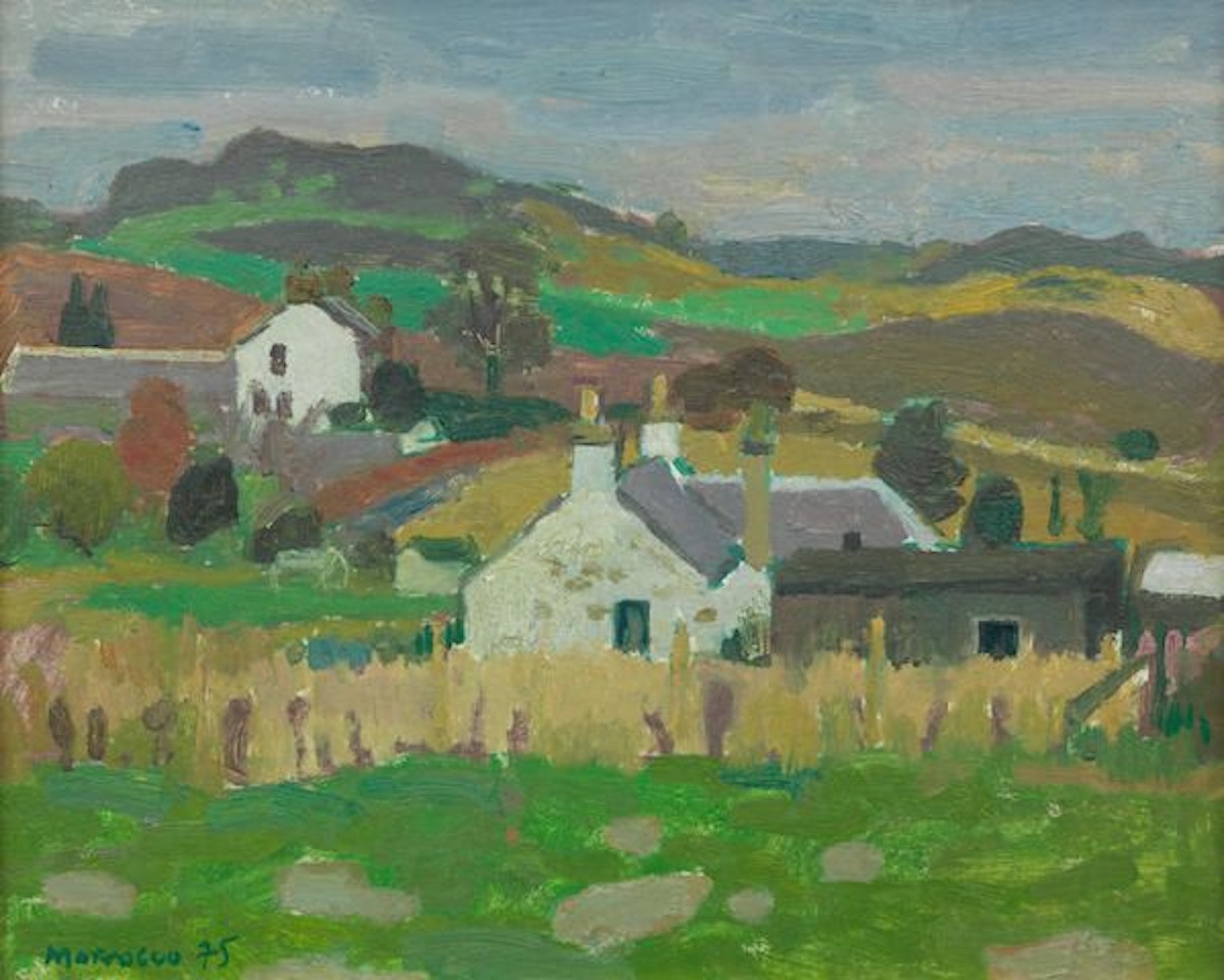 Landscape at Luthrie by Alberto Morrocco