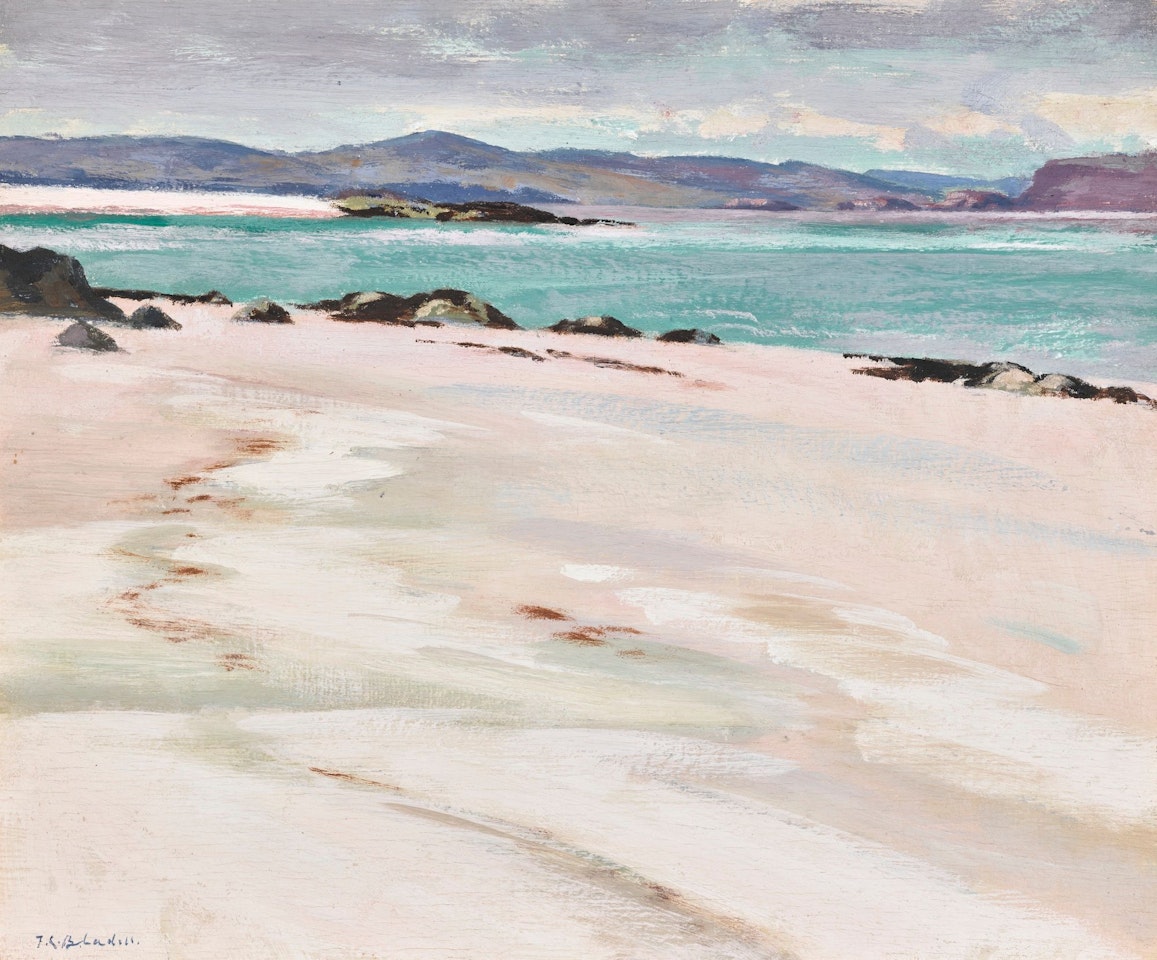 IONA, WHITE SANDS LOOKING EAST by Francis Campbell Boileau Cadell