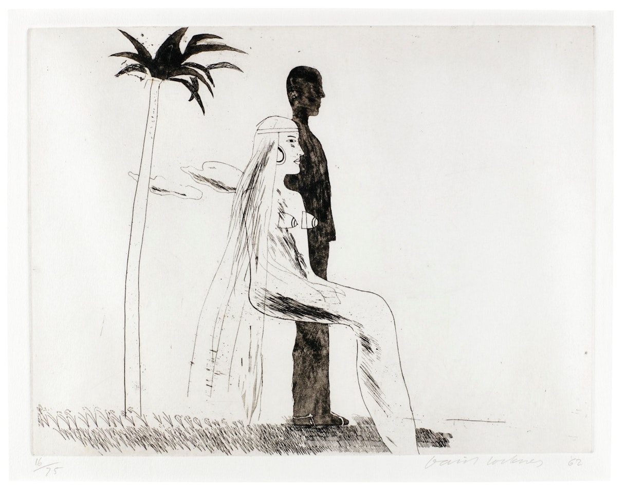 THE MARRIAGE (SCOTTISH ARTS COUNCIL 14; MUSEUM OF CONTEMPORARY ART TOKYO 30) by David Hockney
