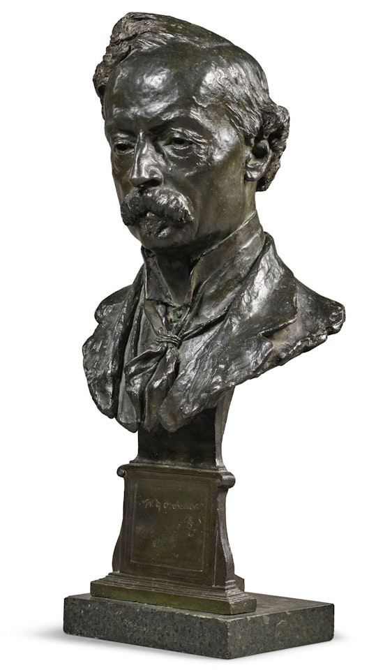 BUST OF SIR WILLIAM QUILLER ORCHARDSON by Edward Onslow Ford