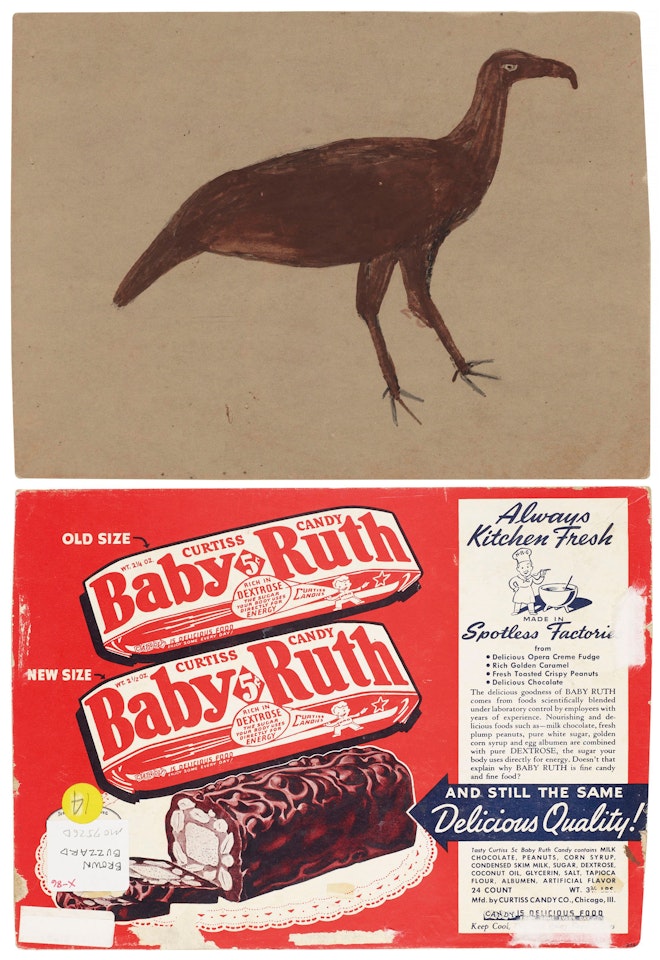 Brown Buzzard by Bill Traylor