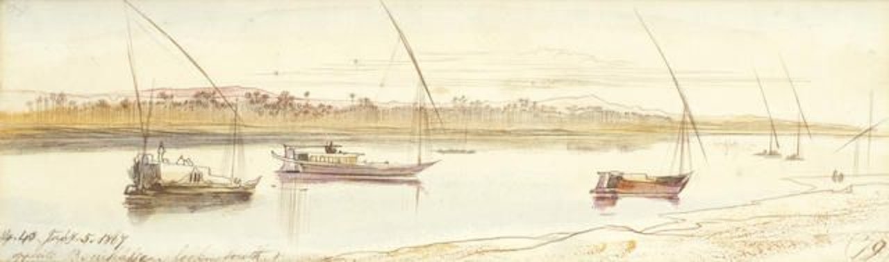 On the Nile by Edward Lear