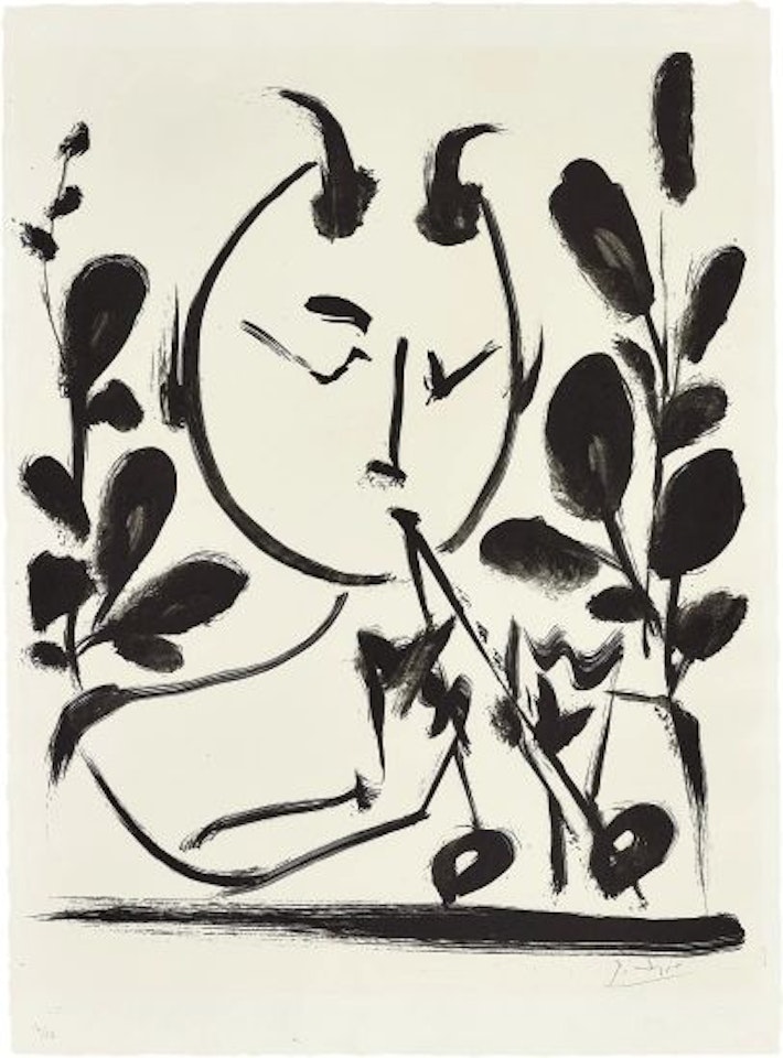 Faune aux branchages (Faun with Branches) by Pablo Picasso