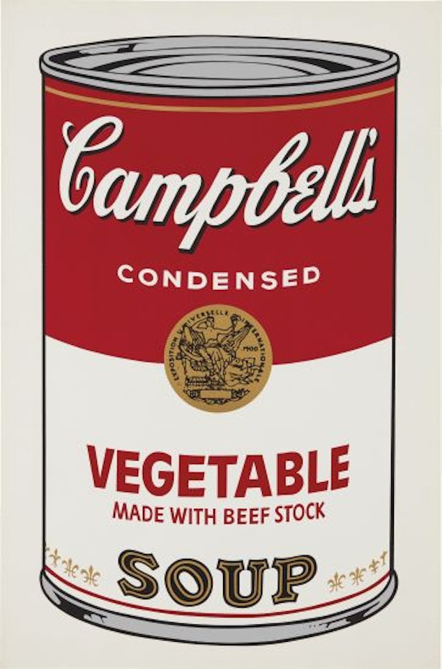 Vegetable, from Campbell’s Soup I by Andy Warhol