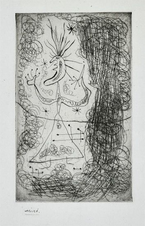 Untitled, from Fraternity by Joan Miró