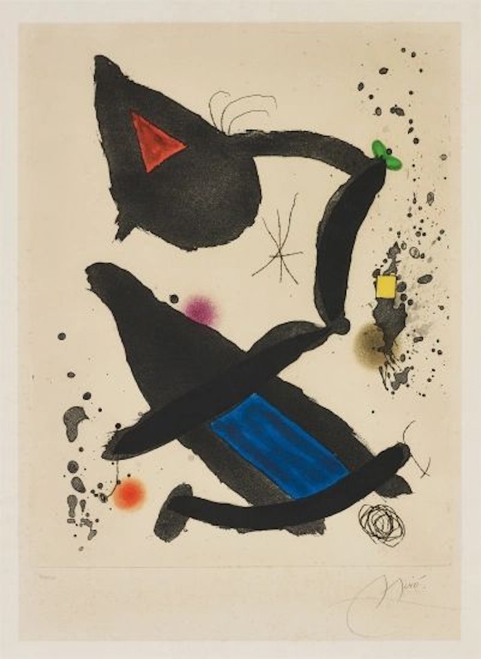 Le Roi David (The King David) by Joan Miró