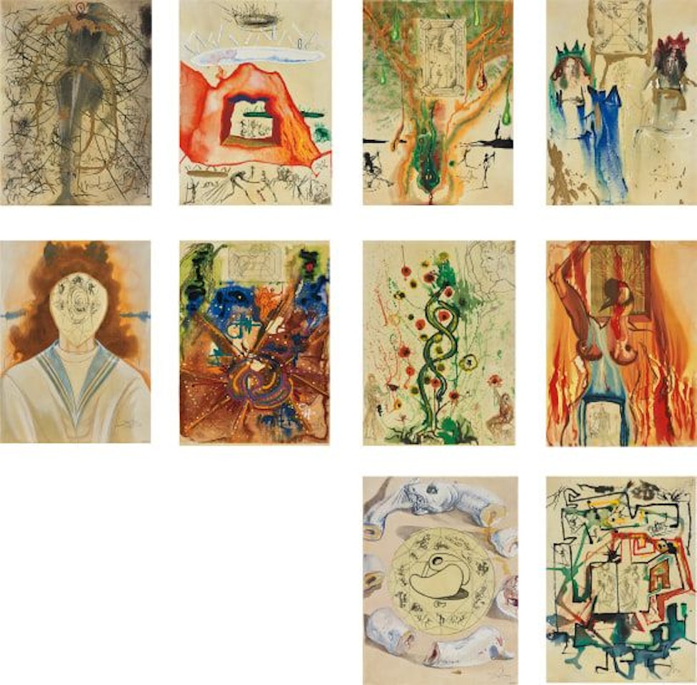 Alchimie des philosophes (Alchemy of the Philosophers) by Salvador Dali